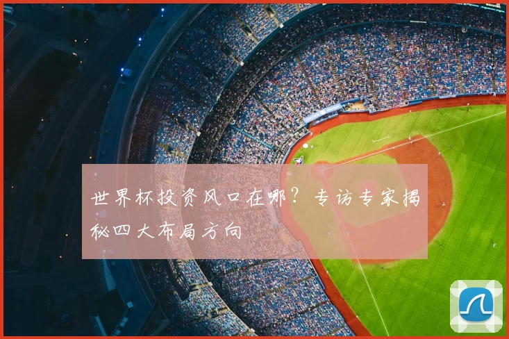 世界杯投资风口在哪？专访专家揭秘四大布局方向